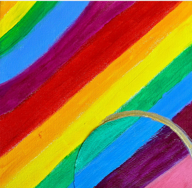 Breaking Colors by artist Rosalinda Peña